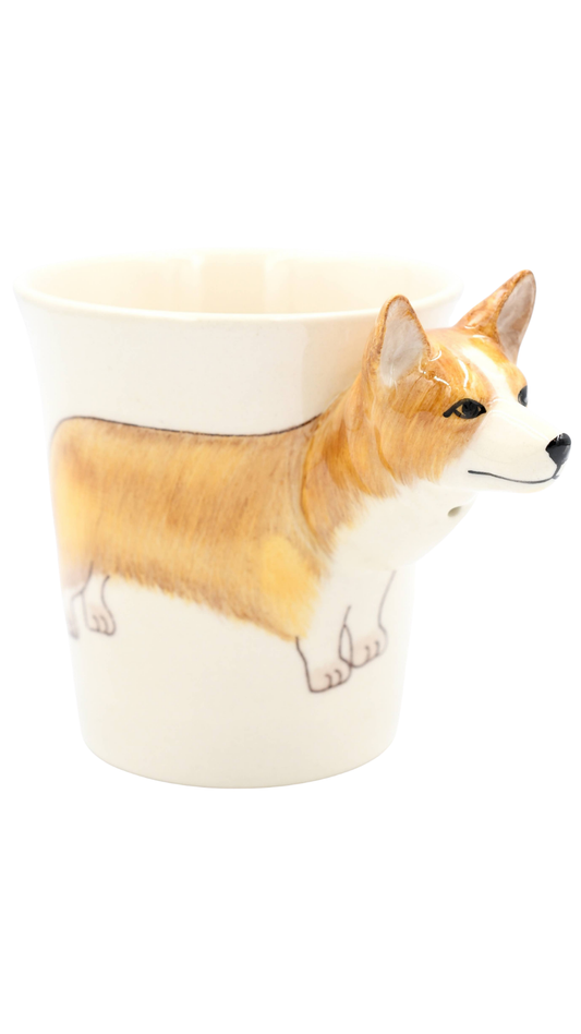 Corgi Brown Mug 10 oz