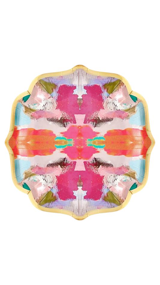 Begonia Cocktail Plates