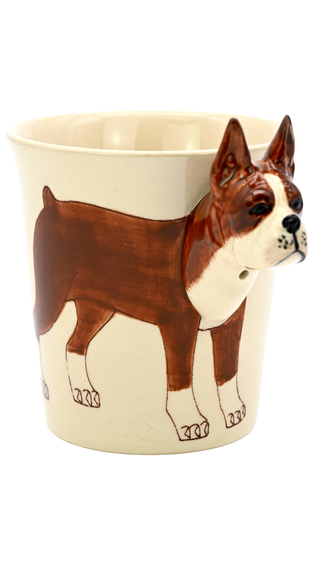 Brown Boxer Mug 10 oz