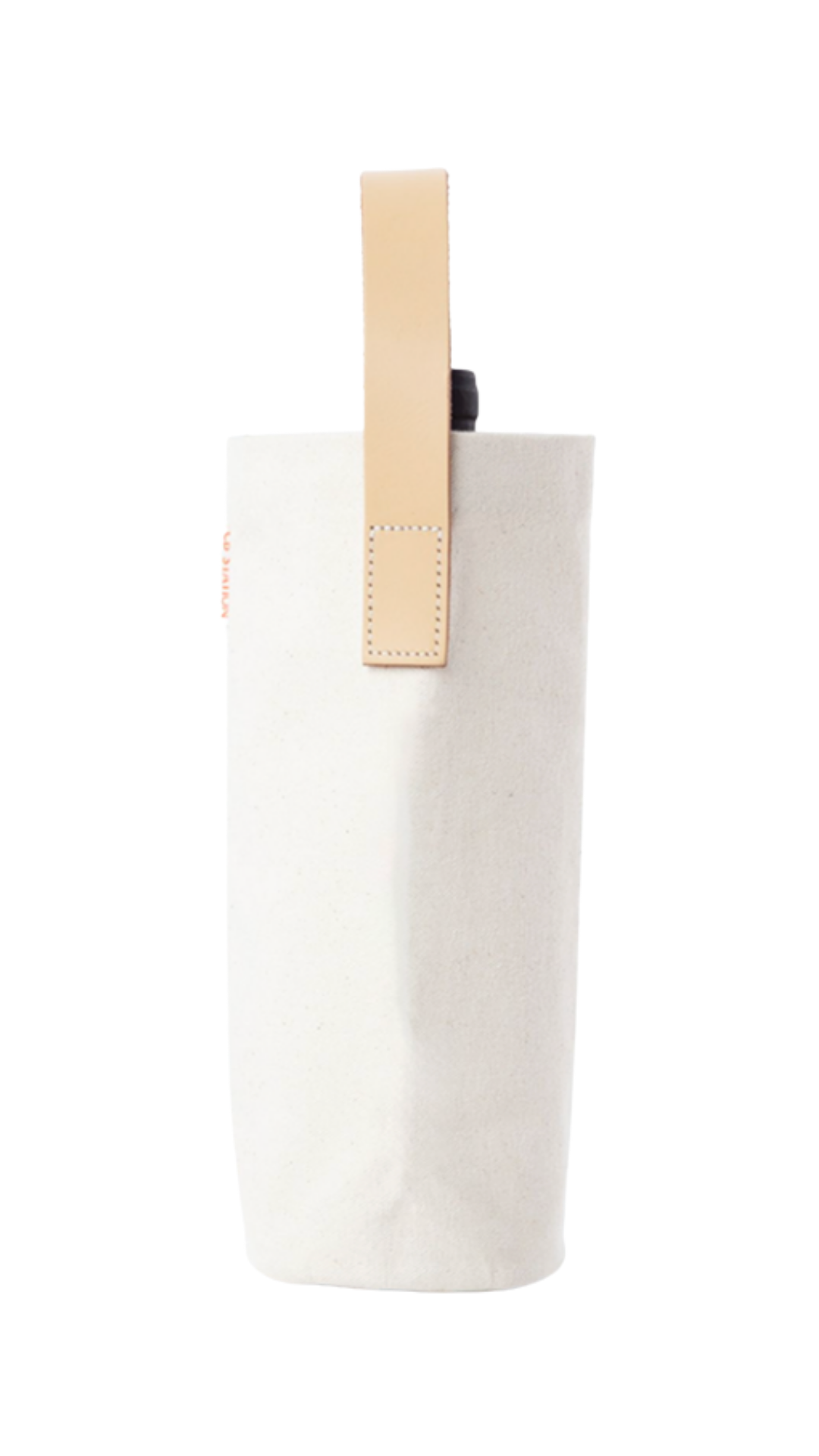 Natural Leather Grip Wine Carrier