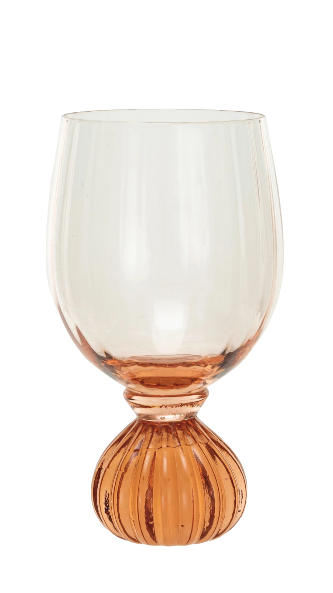 XS5249 Pink Footed Wine Glass