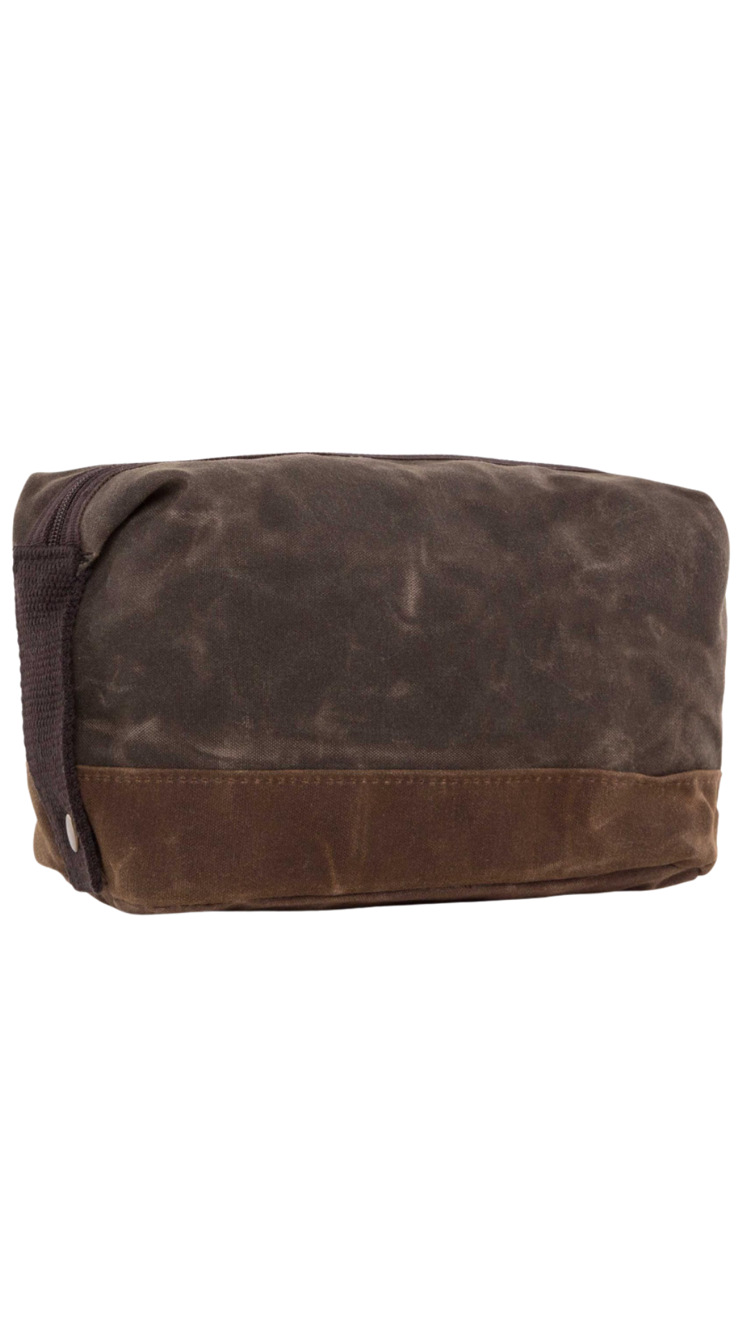 Olive Waxed Dopp Kit