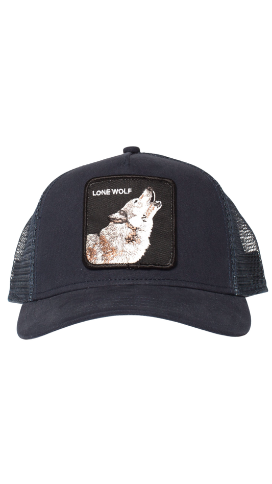 Navy The Lone Wolf Hat