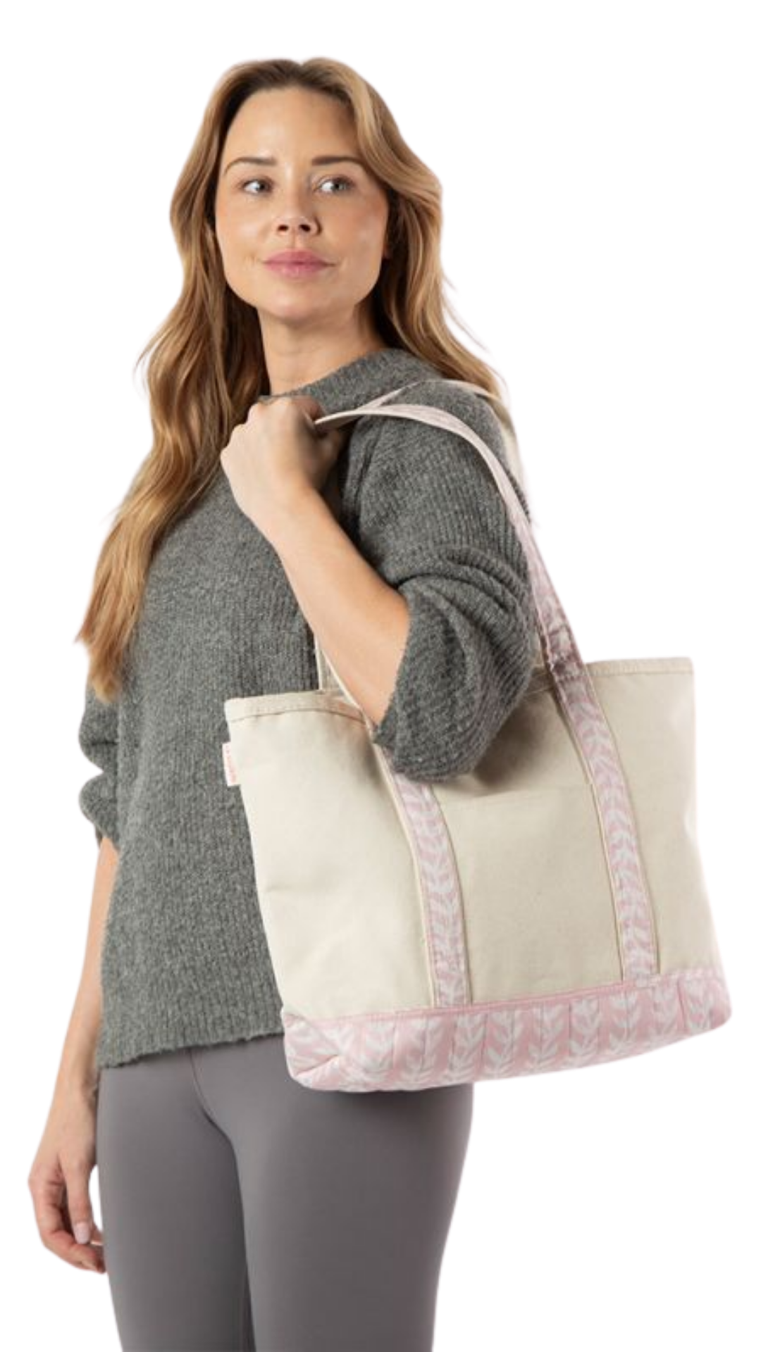 Powder Block Print Medium Classic Tote