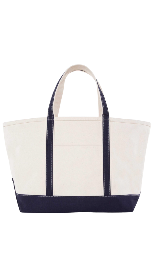 Navy Large Classic Tote