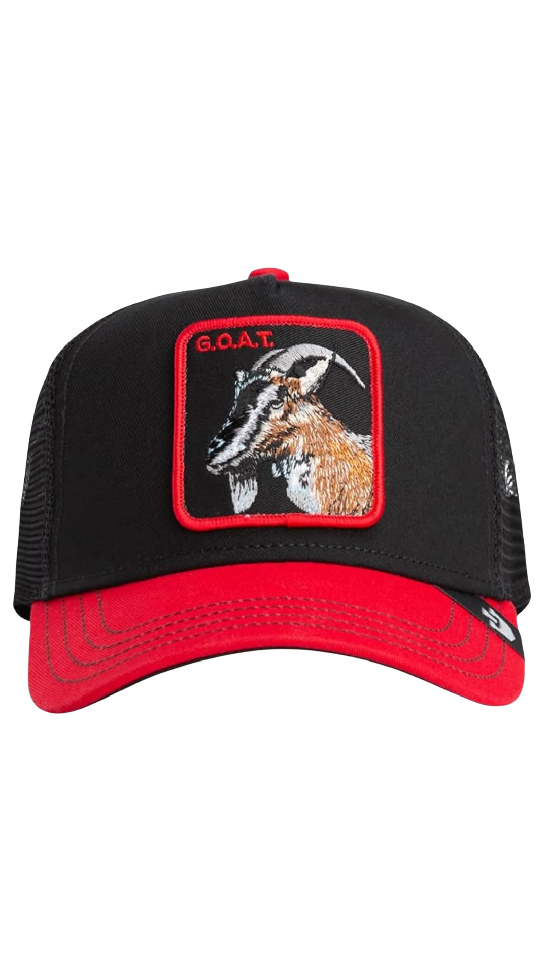 Black Undisputed Goat Hat