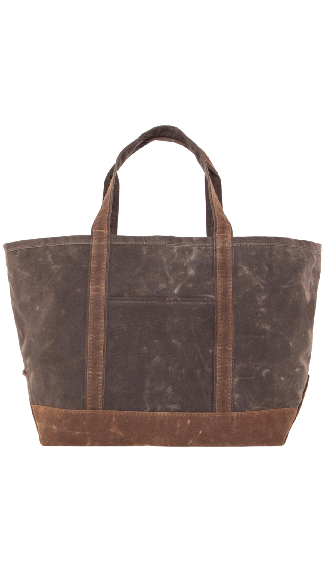Olive Waxed Large Classic Tote