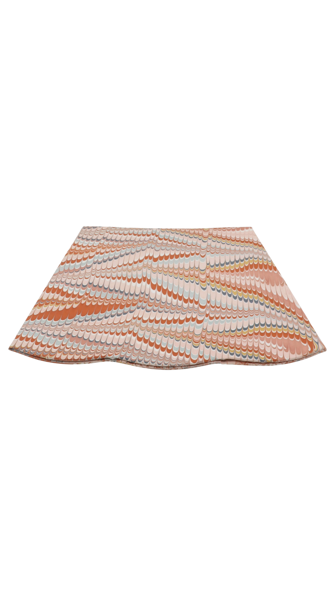 Marbled Scalloped Collapsible Basket - Twilight Mountain