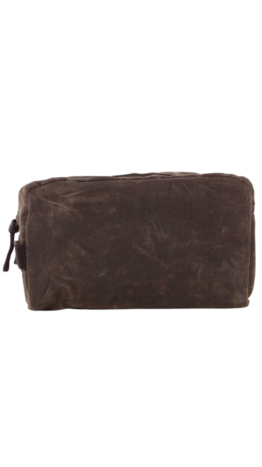 Olive Waxed Travel Kit
