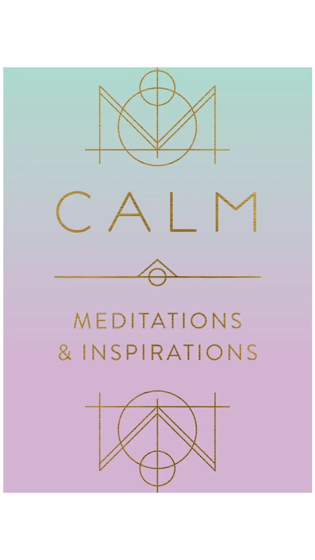 Calm Meditations Mini Book