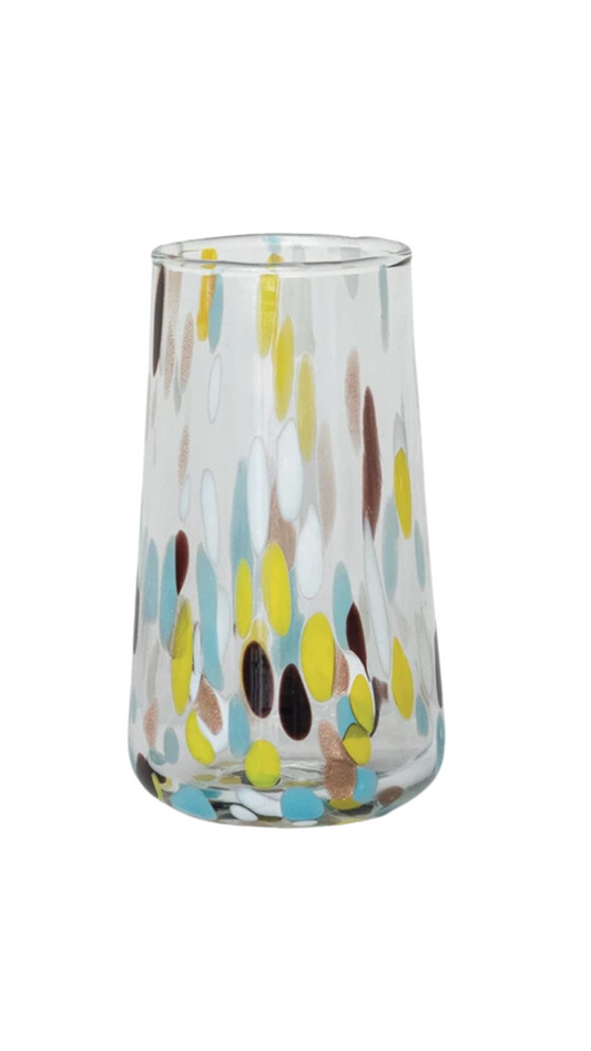 DF9419 Confetti Drinking Glass