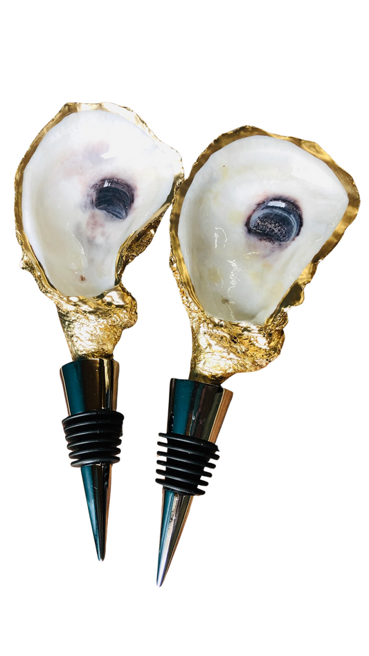 Oyster Shell Wine Stopper