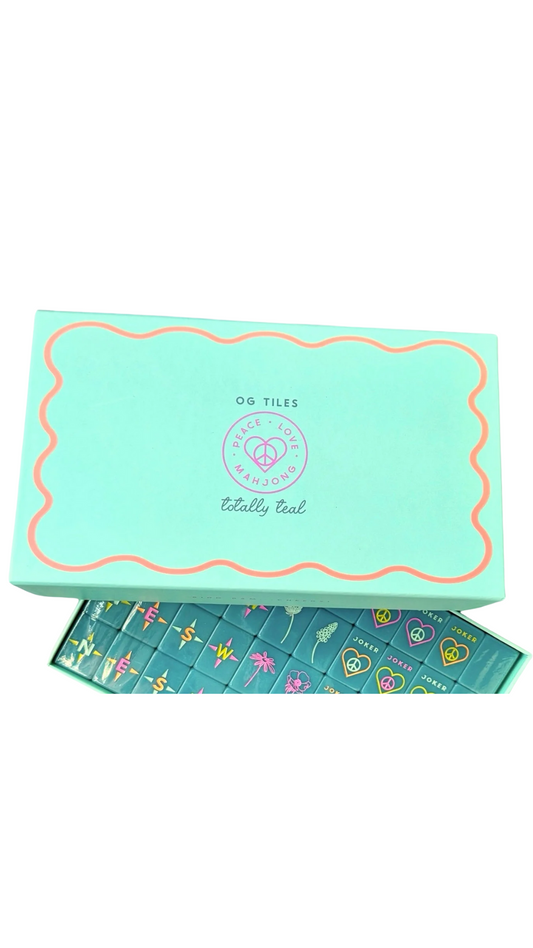 OG Mahjong Tiles | Totally Teal