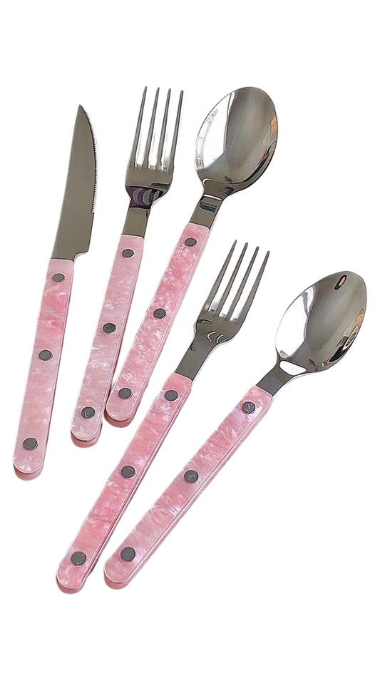 Pinky Flatware - Set of 5
