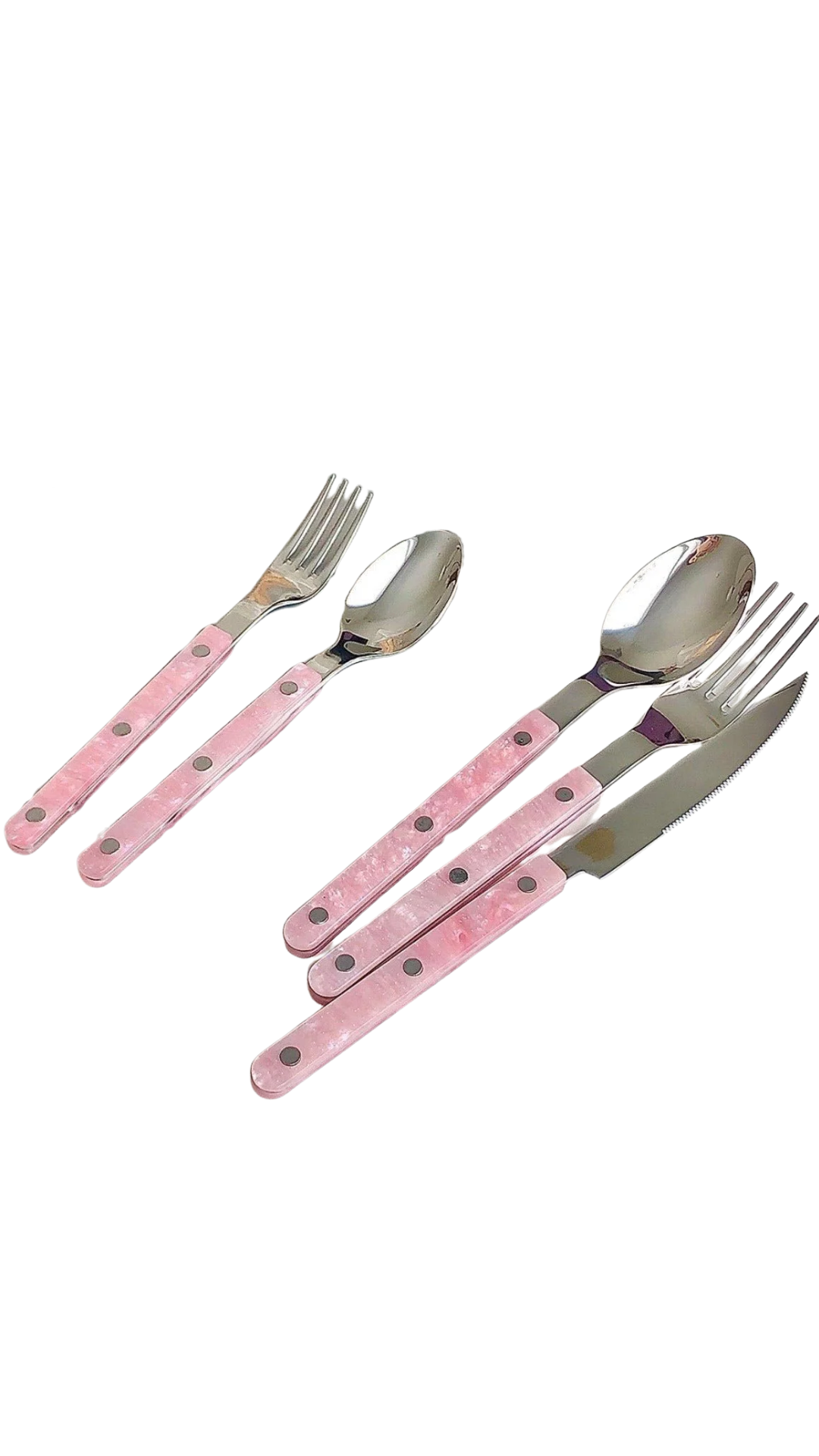 Pinky Flatware - Set of 5