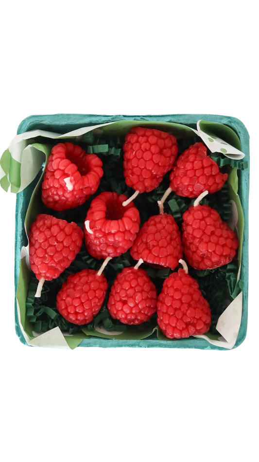 Carton of Raspberry Candles | 10ct.