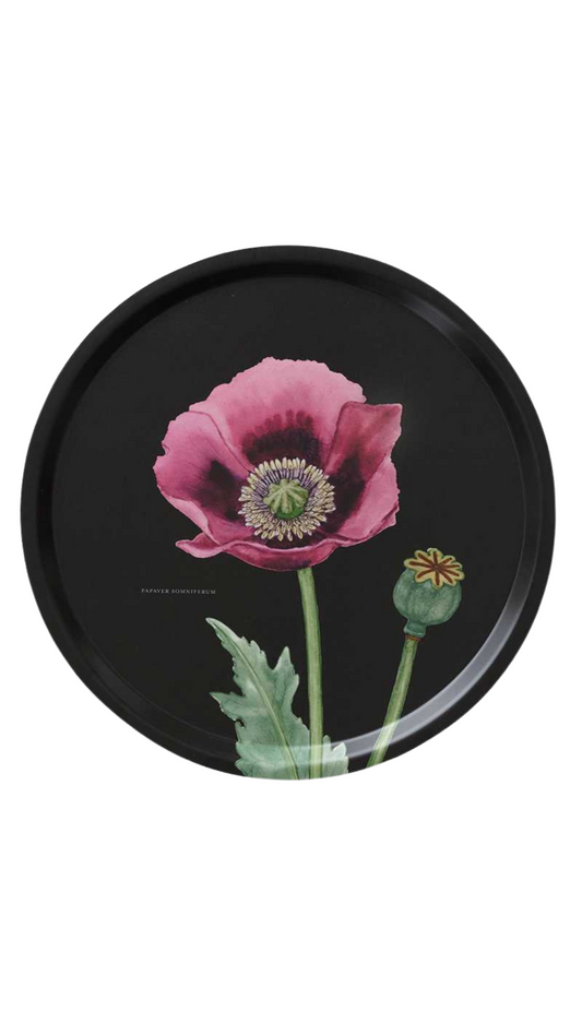Pink Poppy Serving Tray | 38cm"