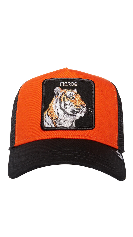 Orange The Fierce Tiger Hat