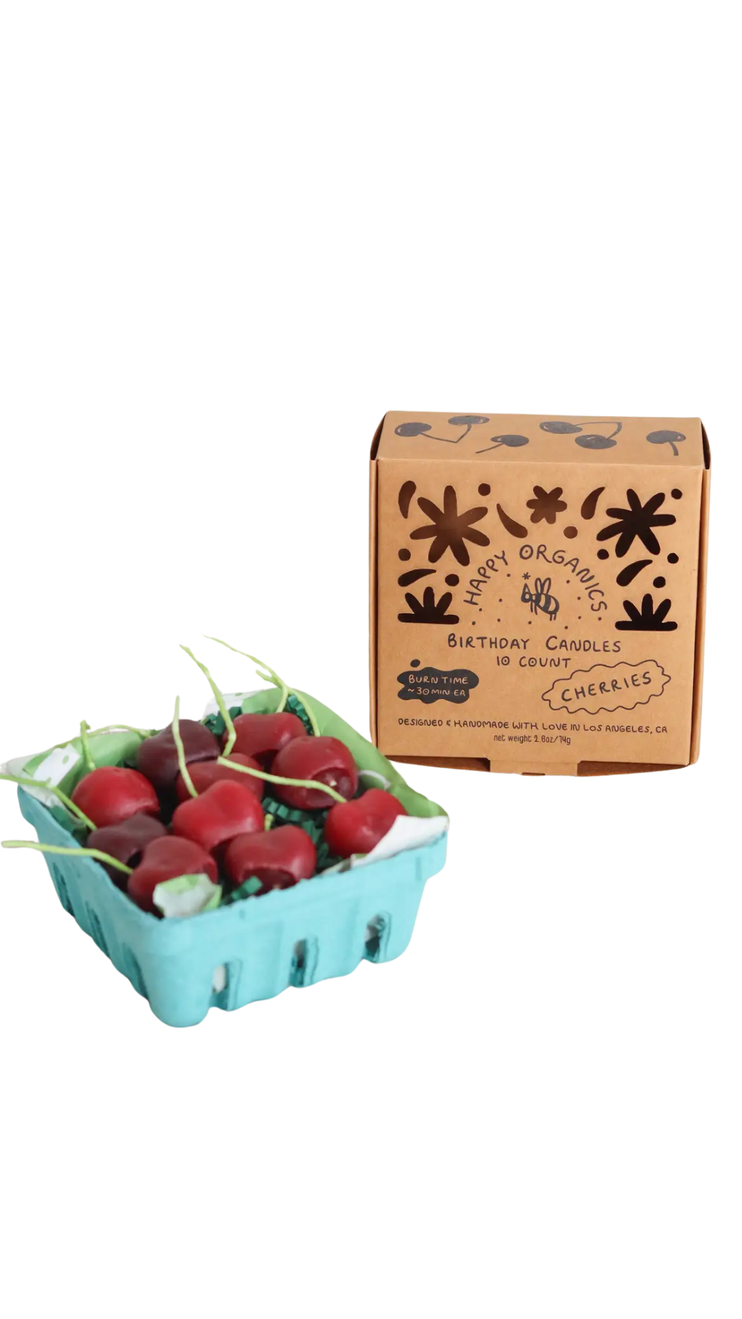 Carton of Cherry Candles | 10ct.