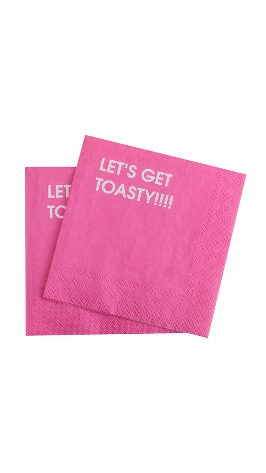 Let's Get Toasty Napkins