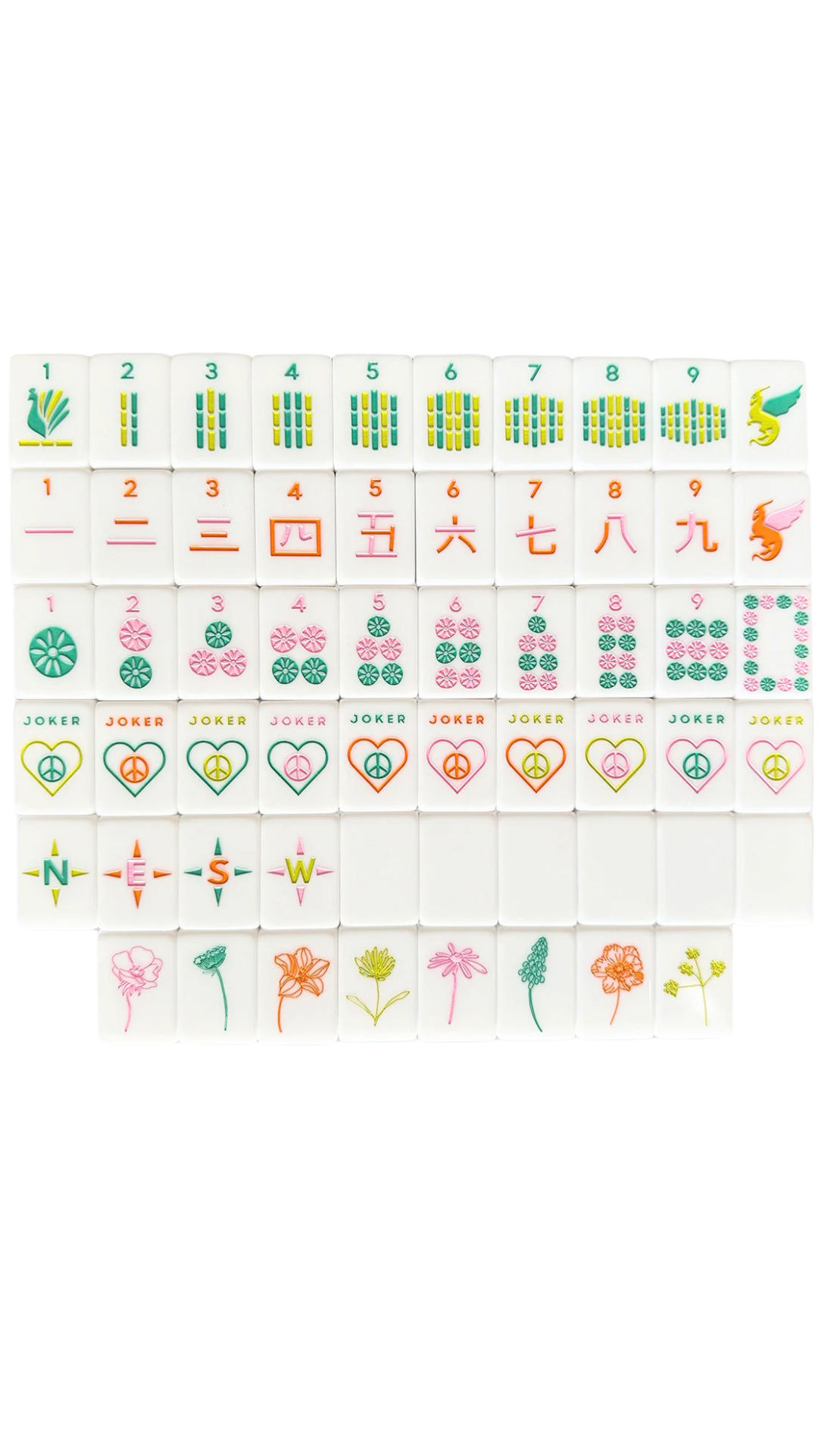 OG Mahjong Tiles | Vibrant Vibes
