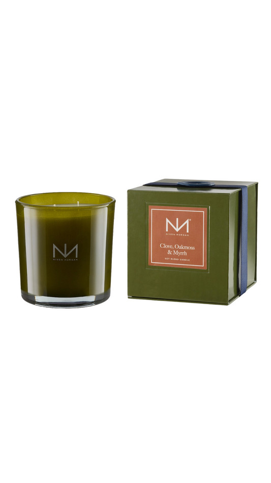 Clove Oakmoss & Myrrh Candle