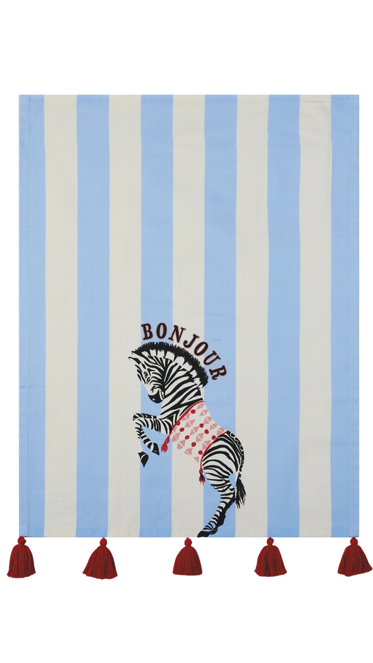 Zebra Bonjour Towel