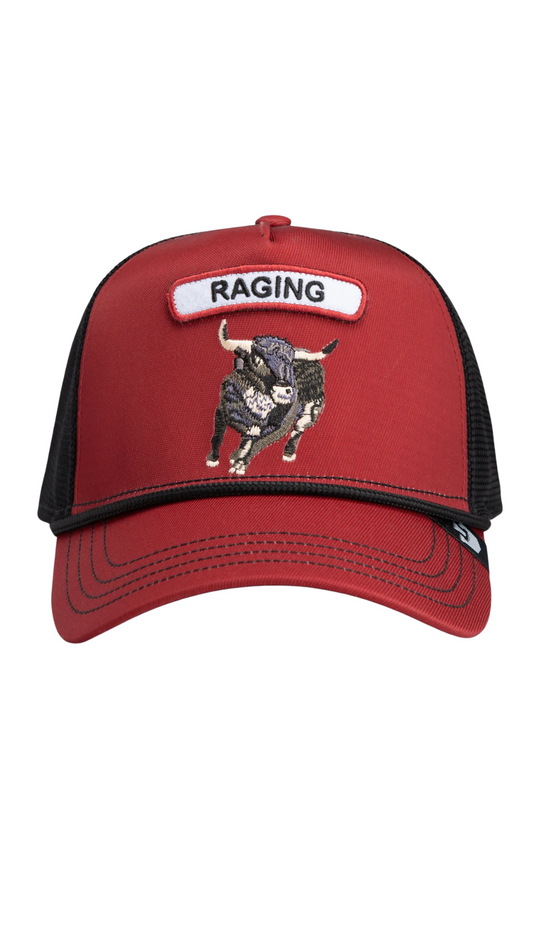 Red GB2 Raging Bull Hat