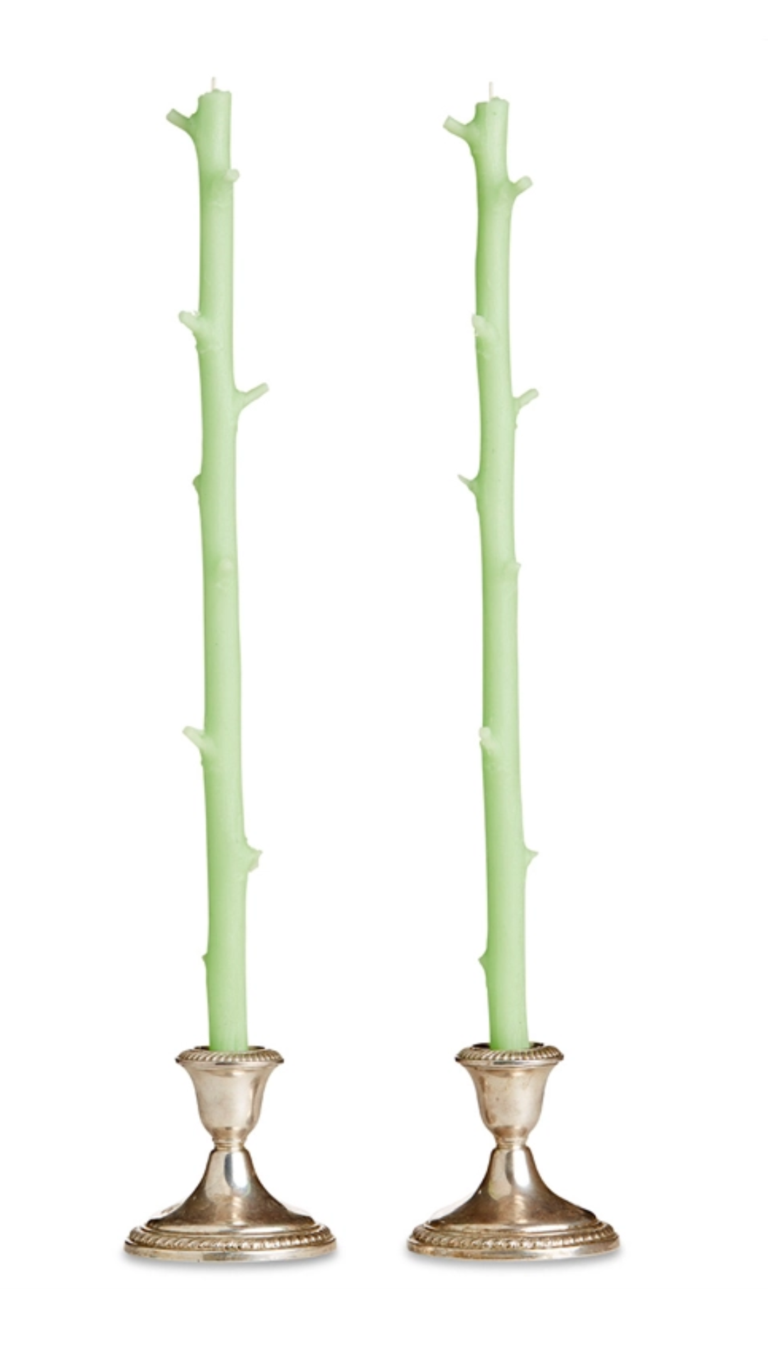 Stick Candles Hickory Pair