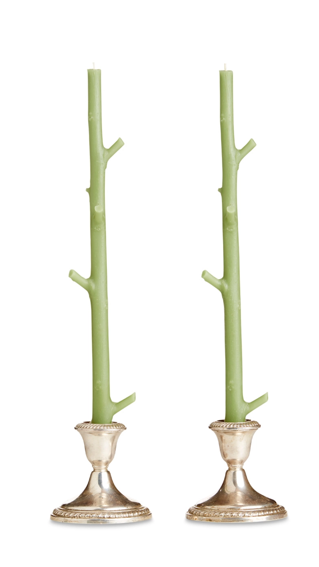 Stick Candles Maple Pair