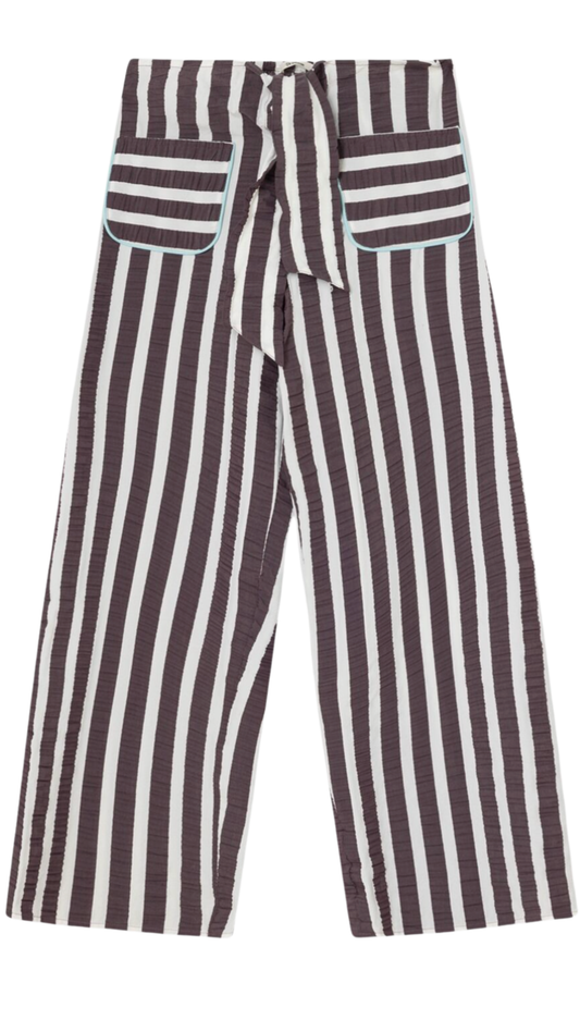 Eggplant Lazo Pants