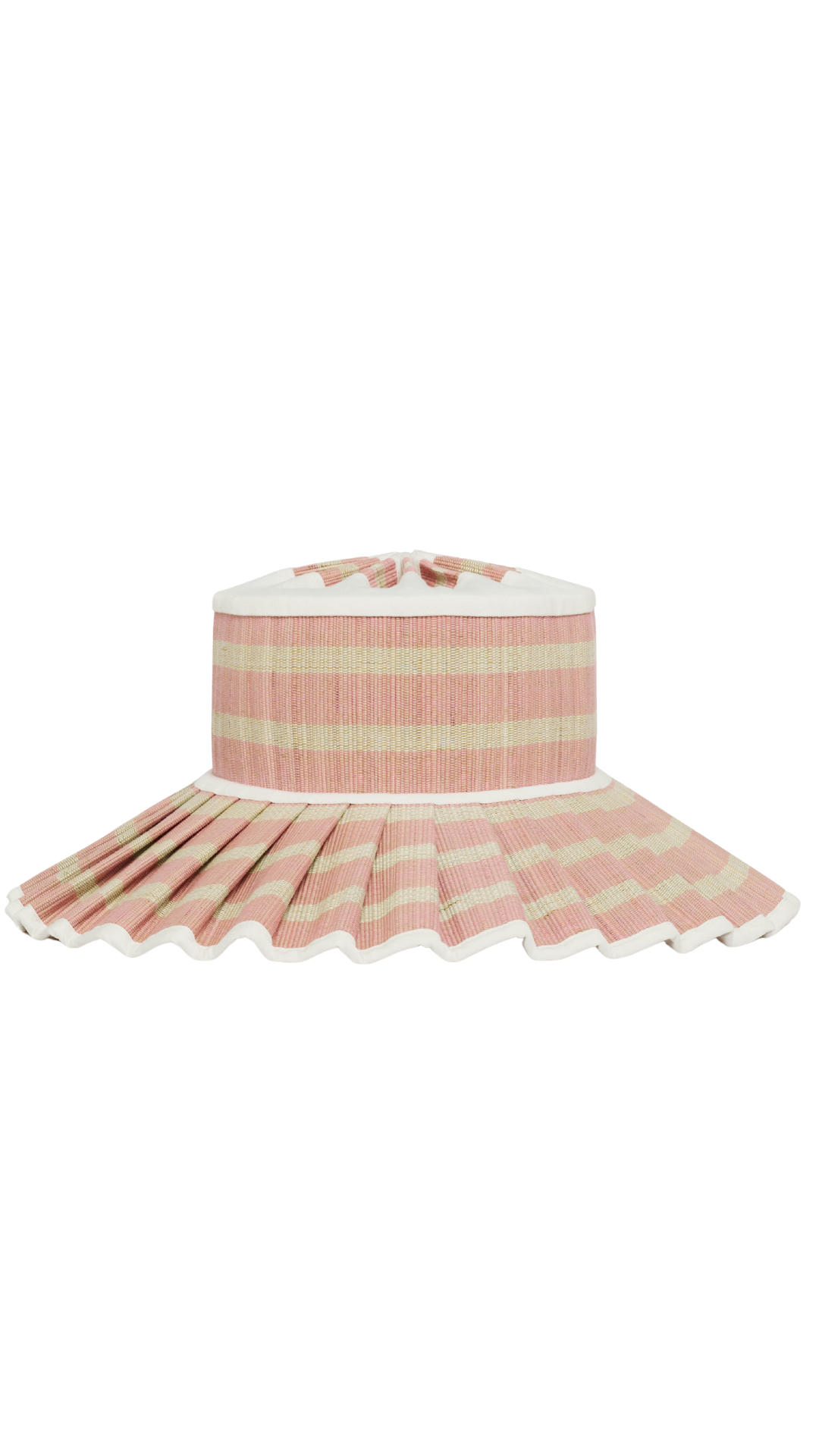 Pink Beach Island Maxi Capri Hat
