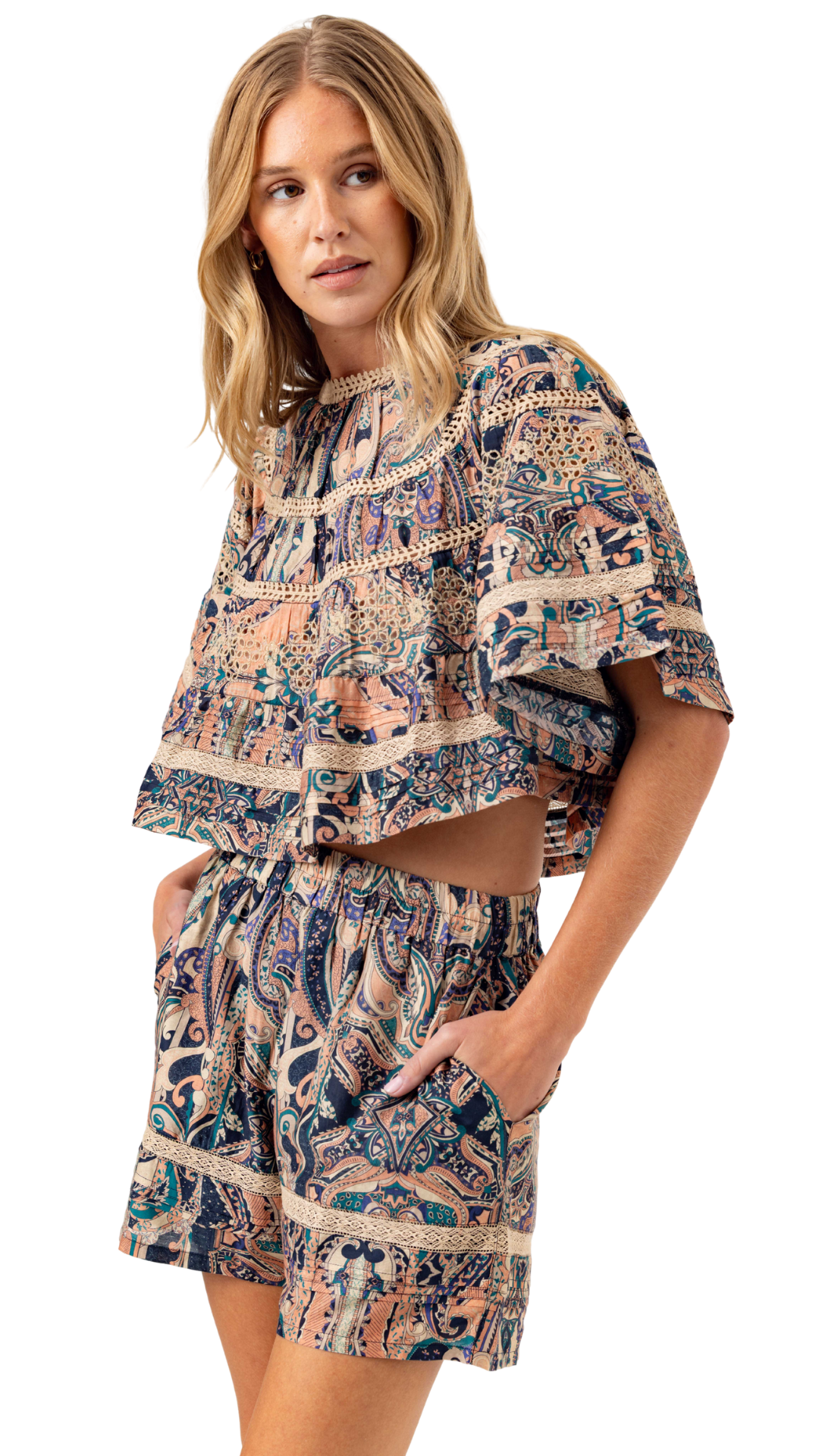 Mosaic Fuller Shorts