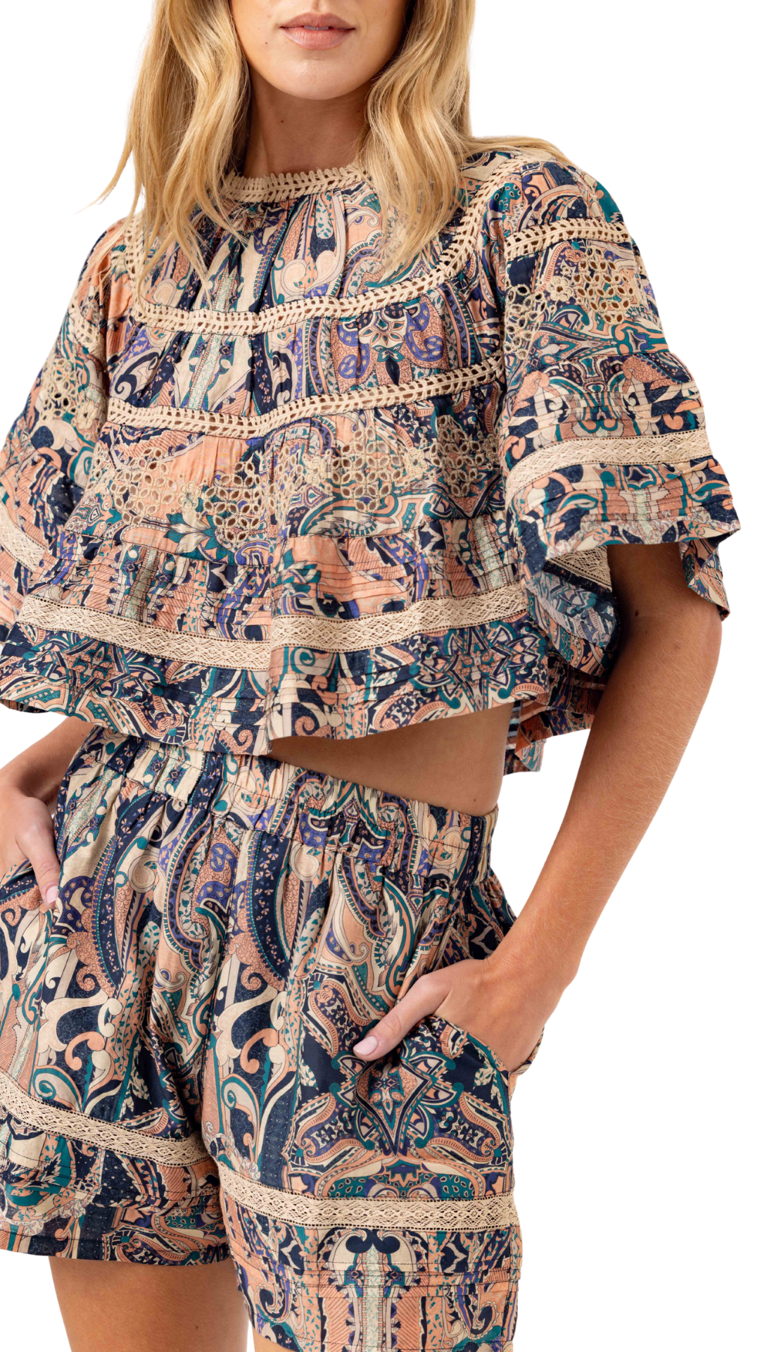 Mosaic Fuller Shorts