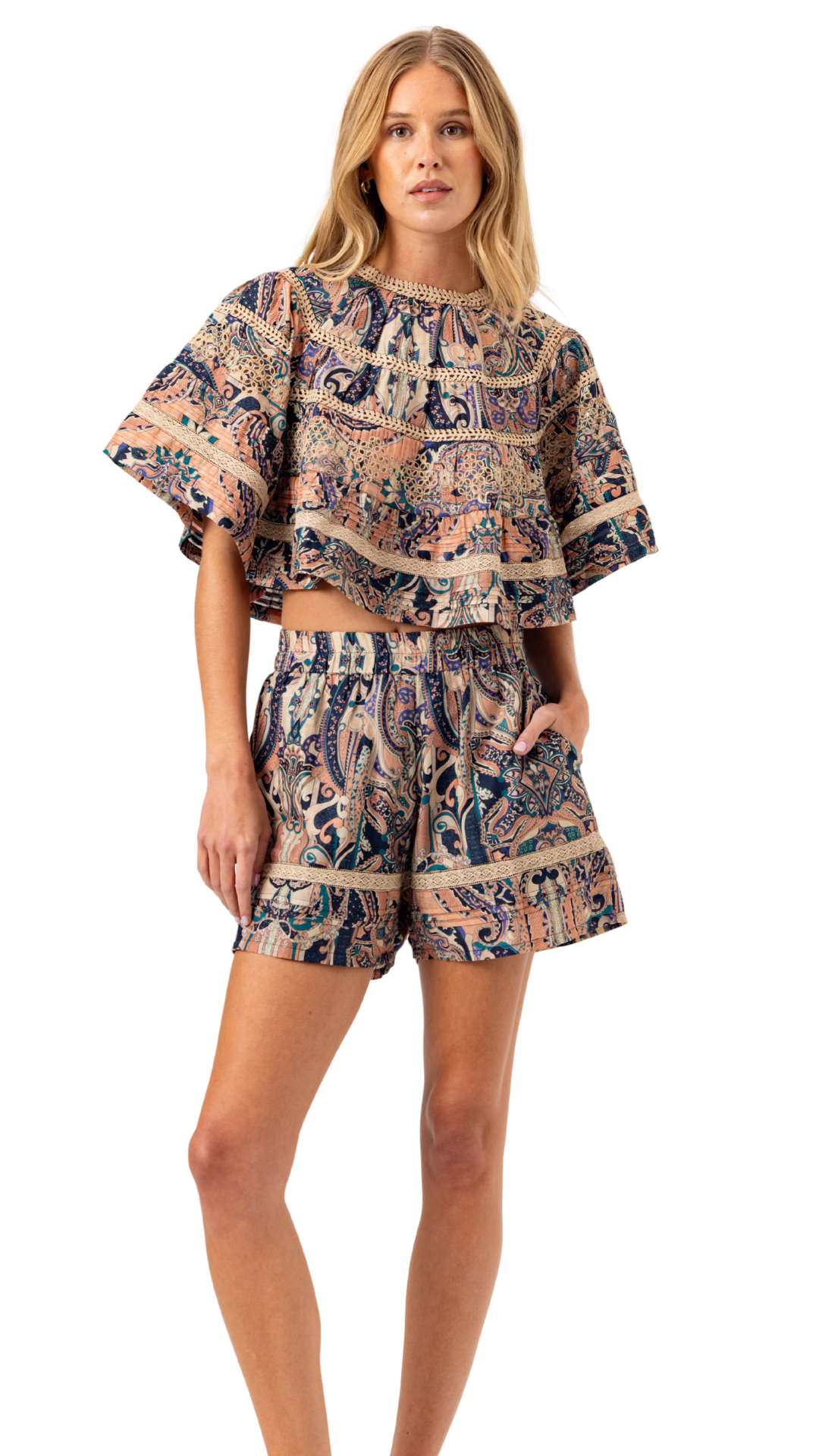 Mosaic Fuller Shorts
