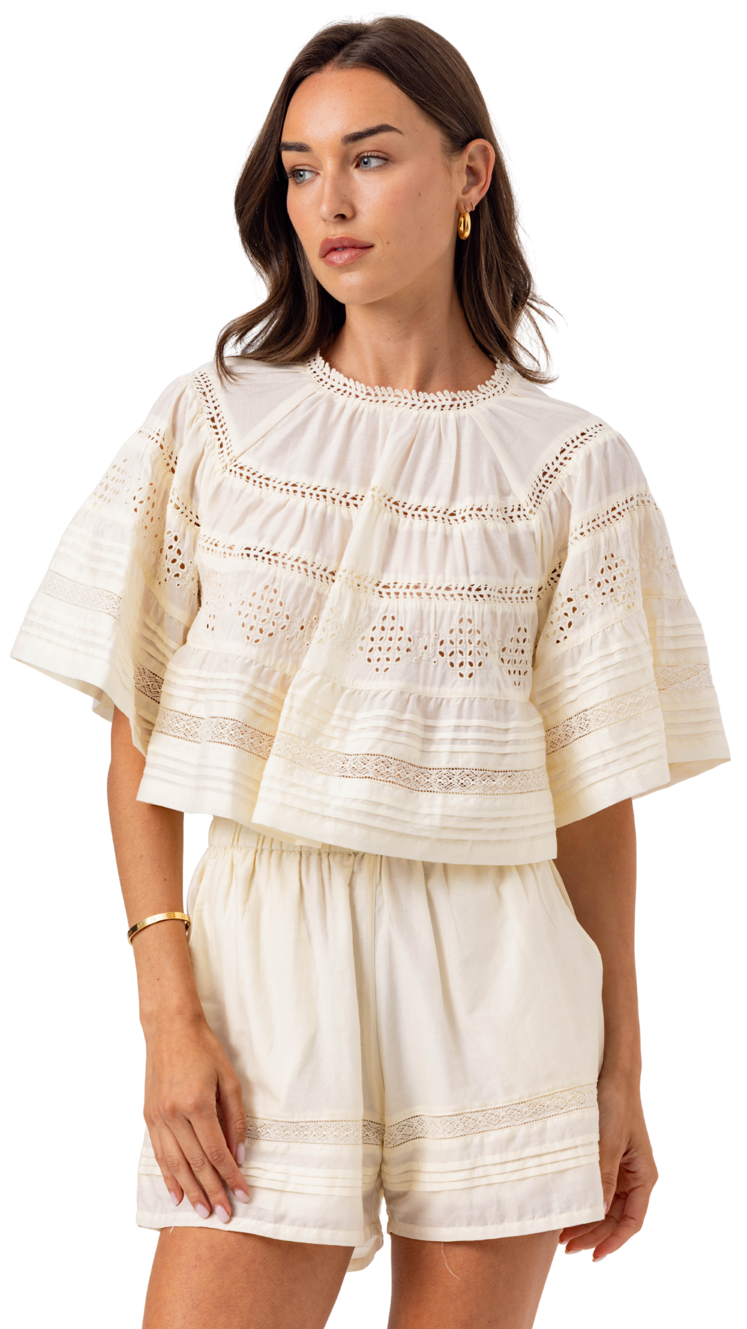 Cotton Silk Fuller Short