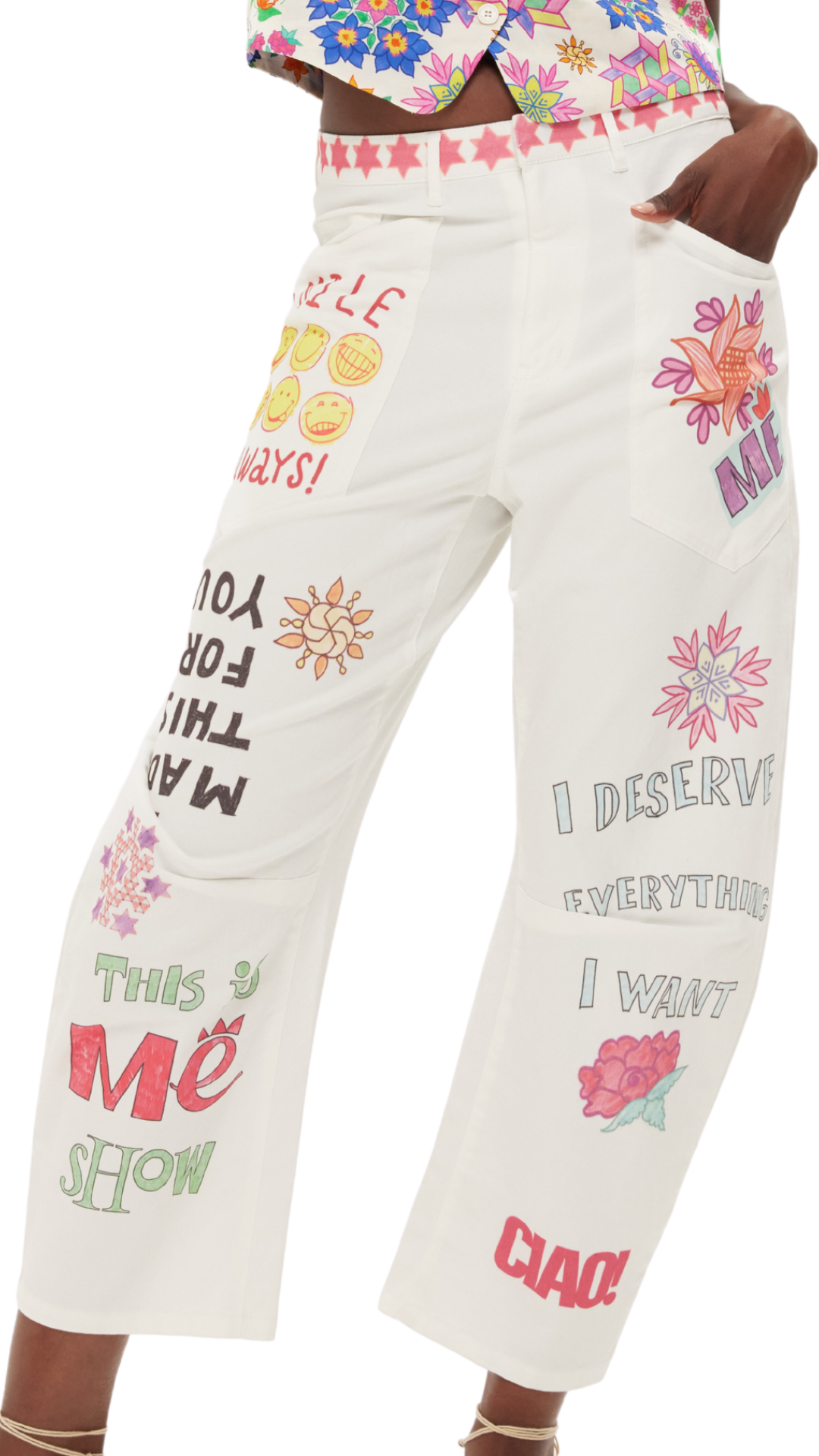 Cala Cotton Barrel Pants