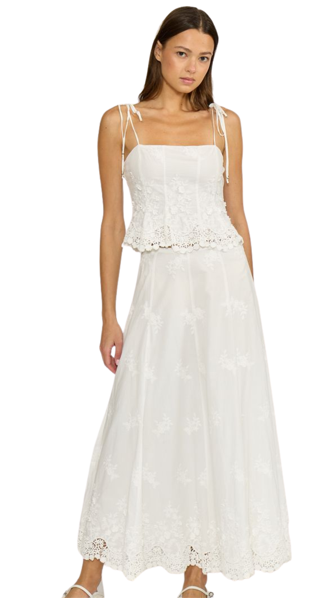 Jolene Eyelet Skirt