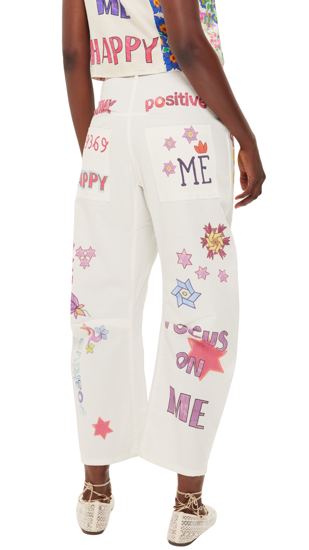 Cala Cotton Barrel Pants