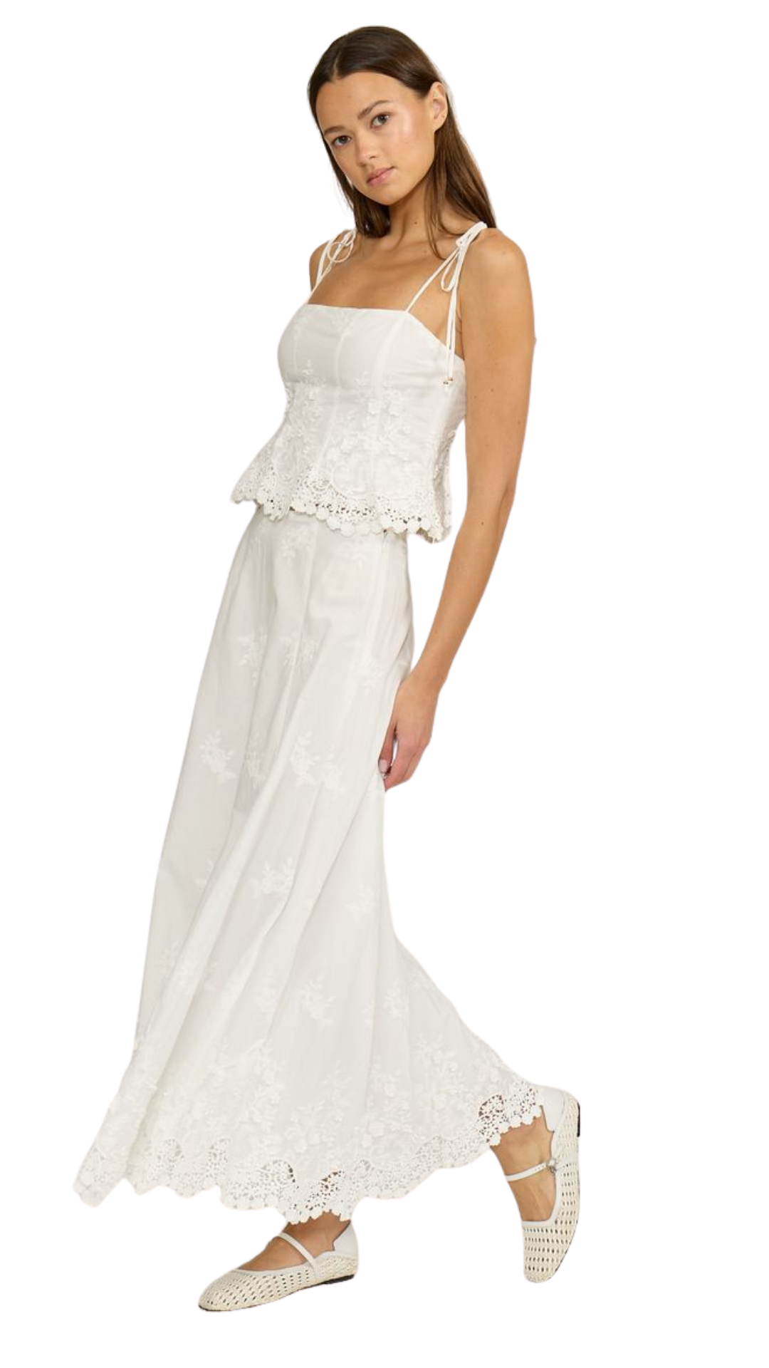 Jolene Eyelet Skirt