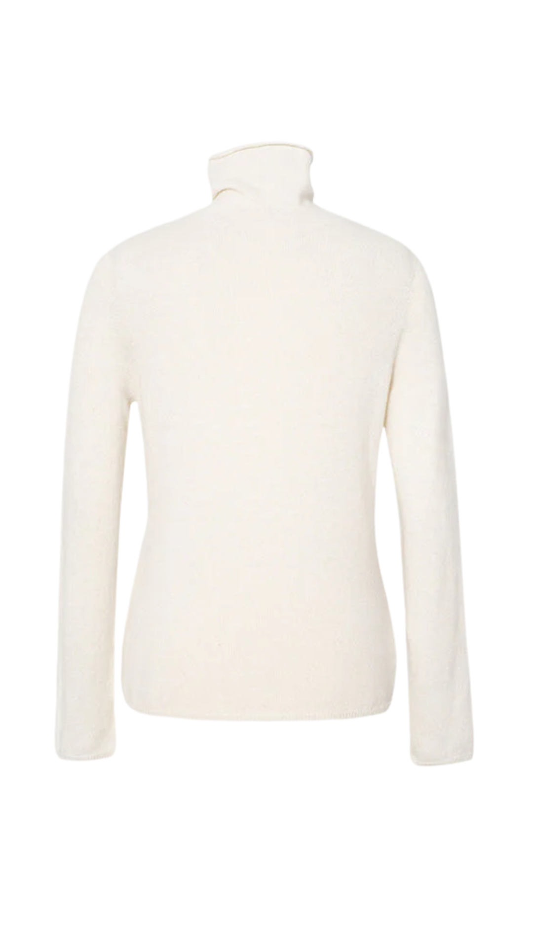 Ivory Slim Fit Cashmere Sweater