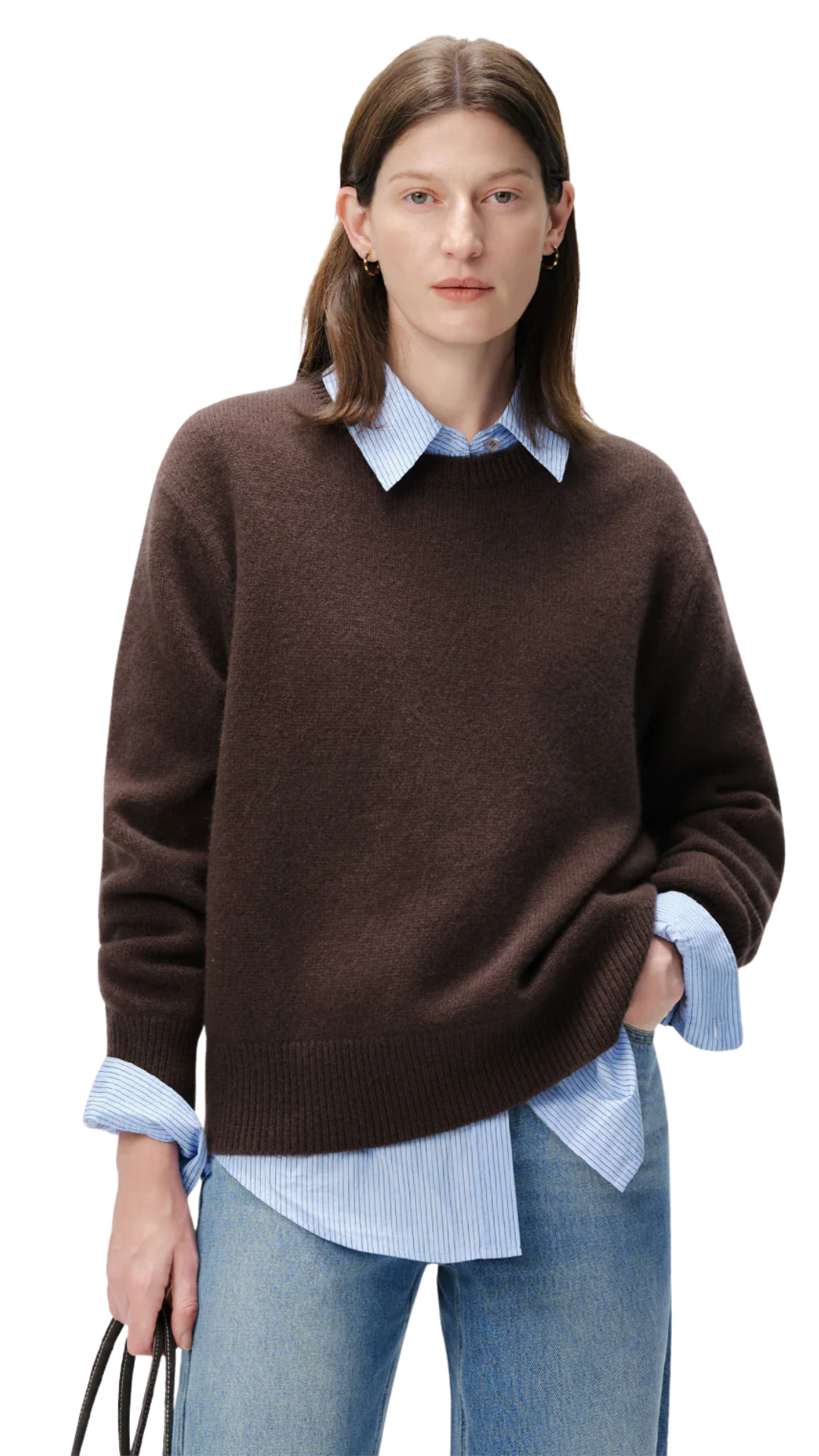 Wool Cashmere Horse Graphic Sweater