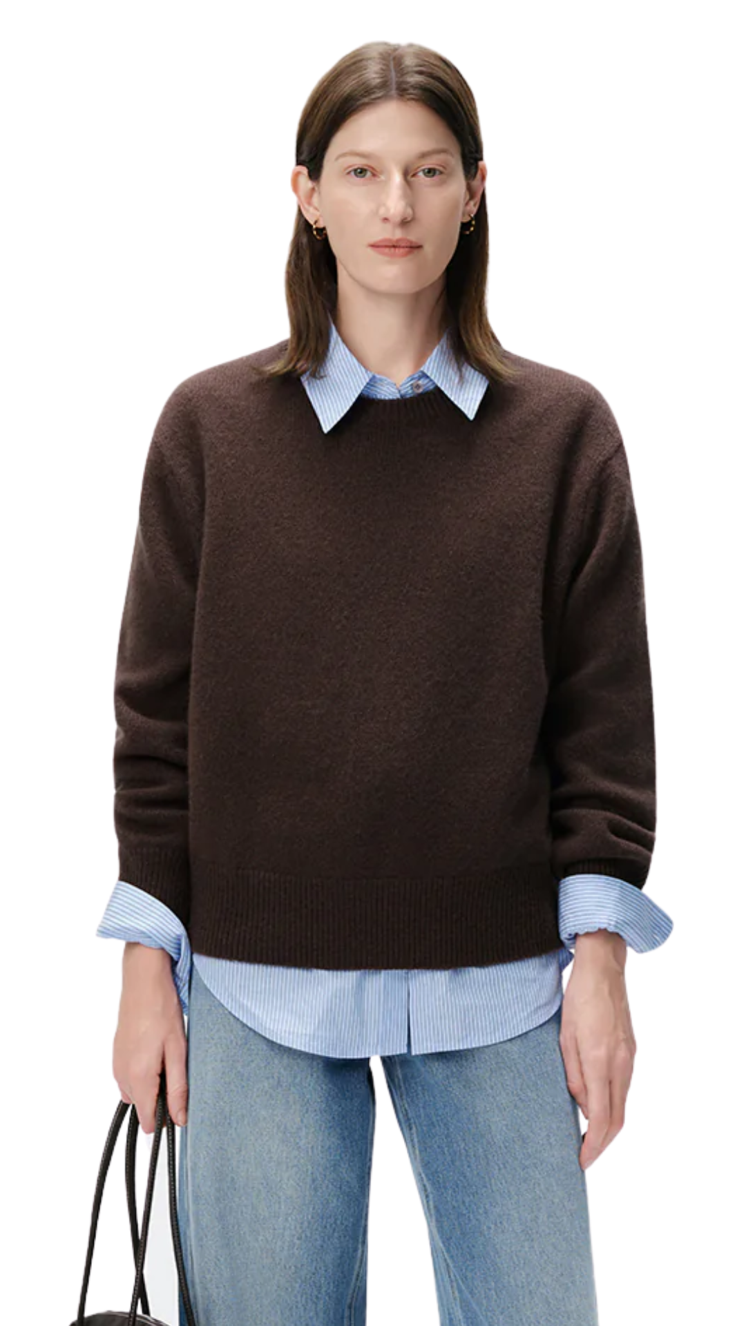 Wool Cashmere Horse Graphic Sweater