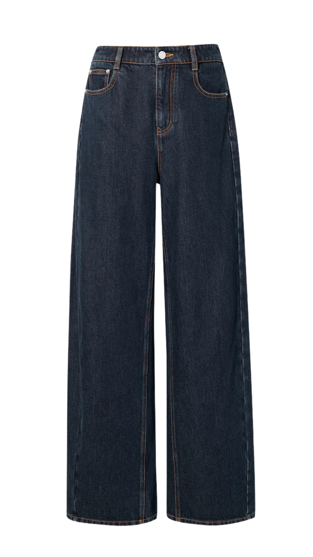 Dark Navy Wide Leg Jeans
