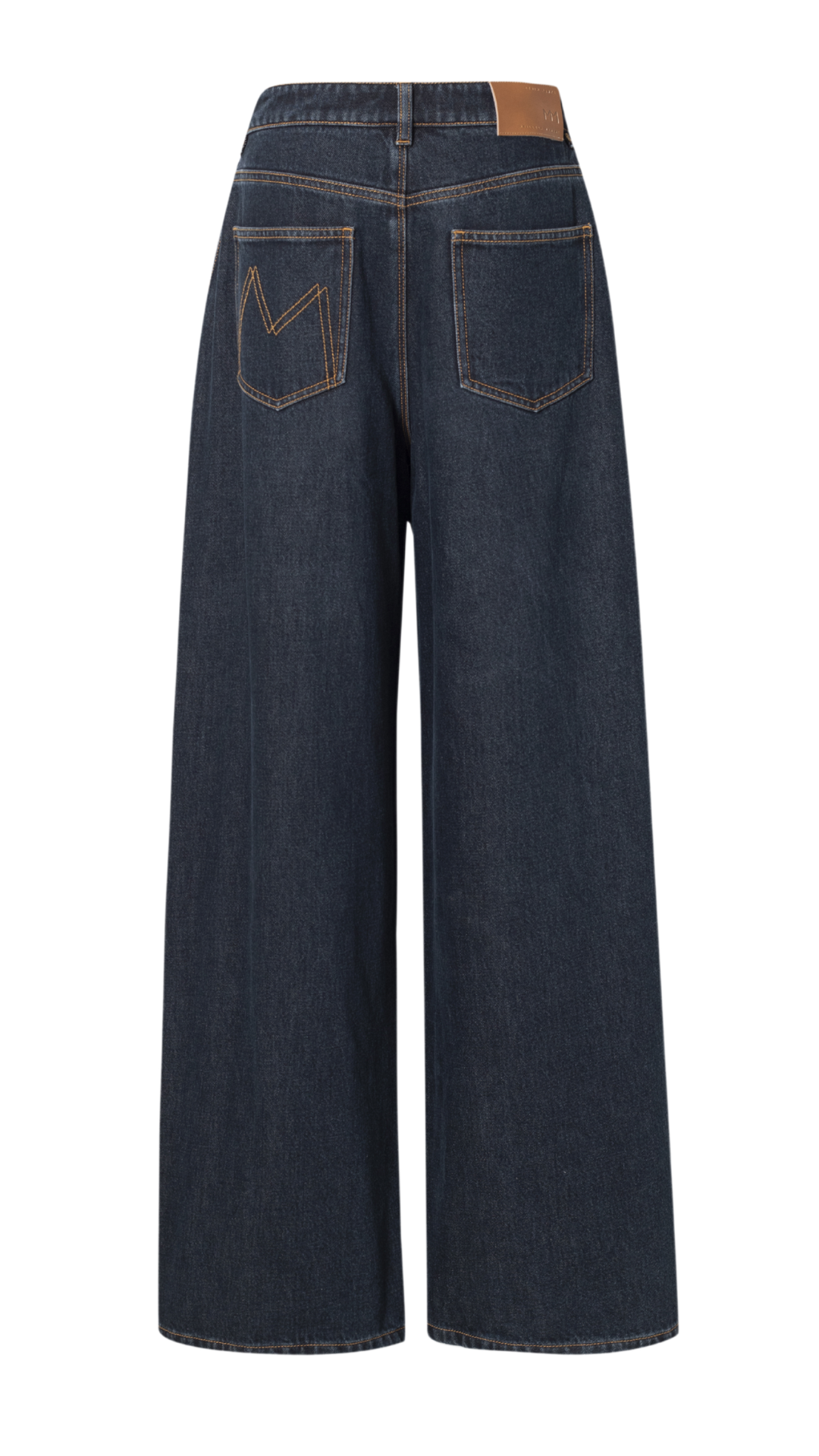 Dark Navy Wide Leg Jeans