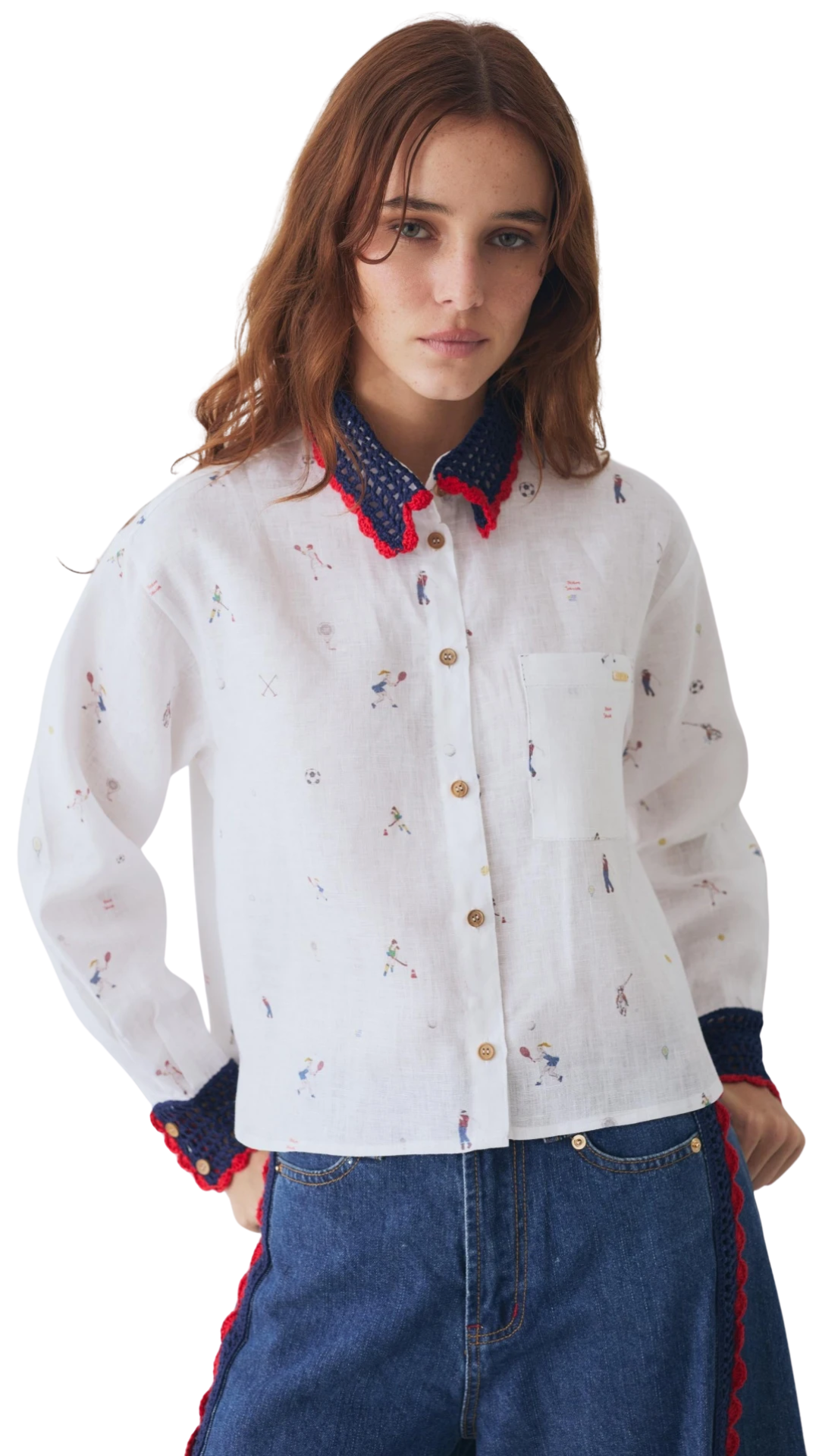 Print Sporty Shirt