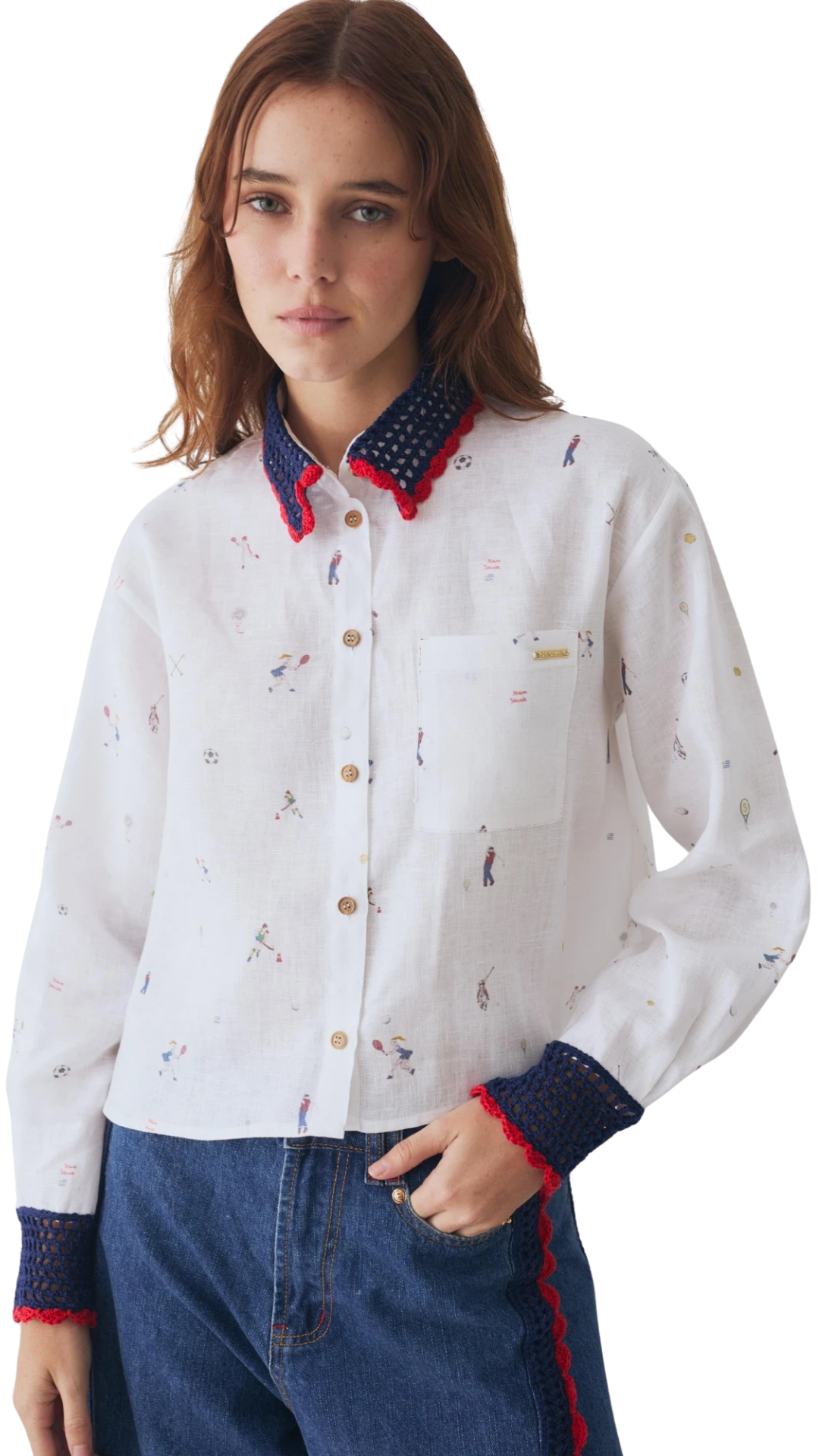 Print Sporty Shirt