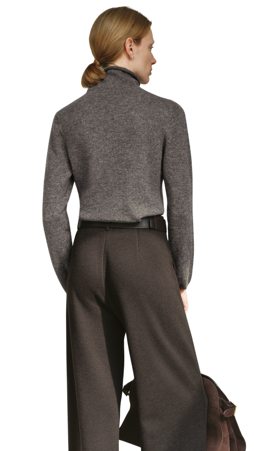 Cocoa Brown Straight Leg Pants