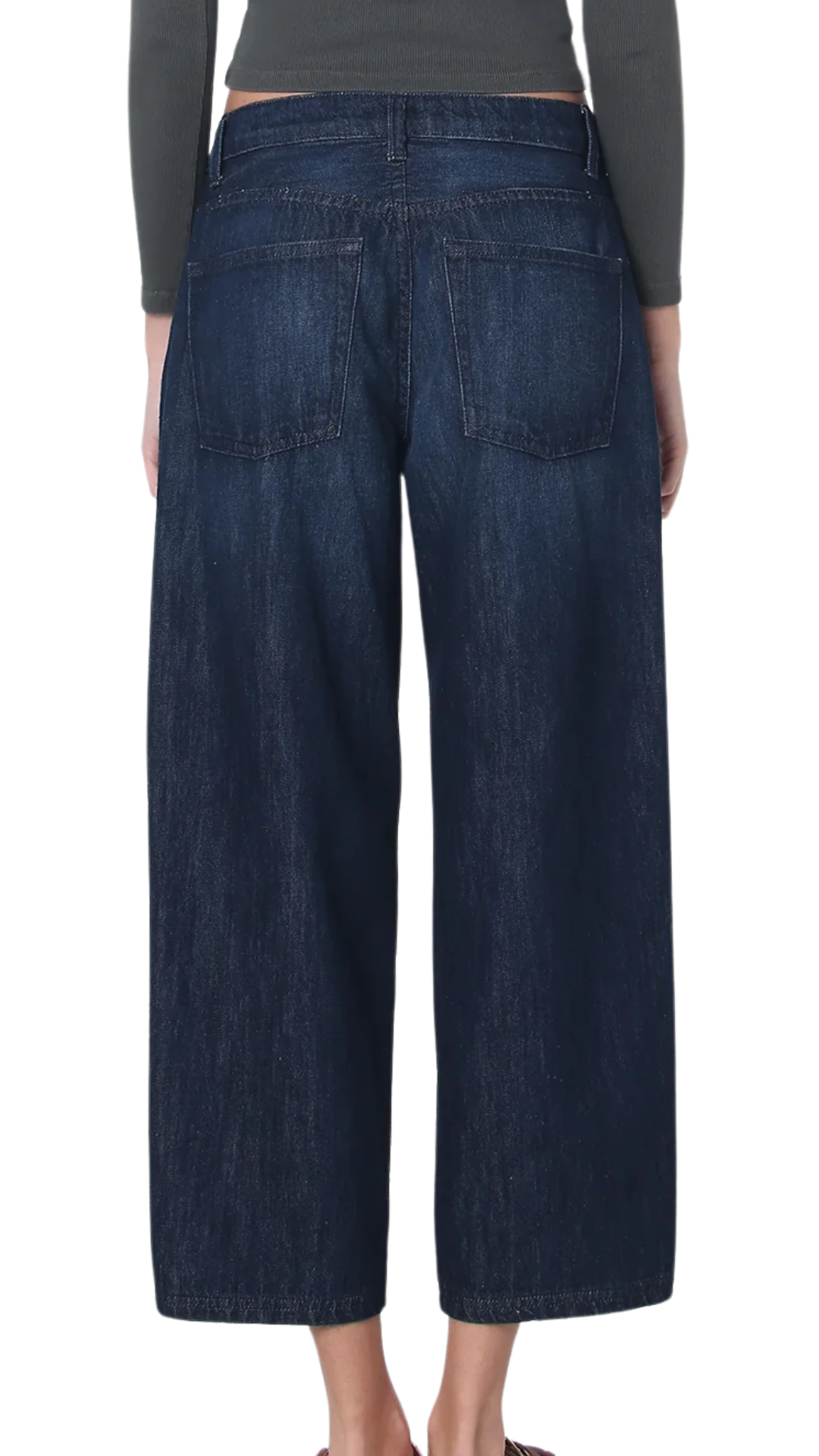 Maggie Cropped Balloon Jean - Iowa
