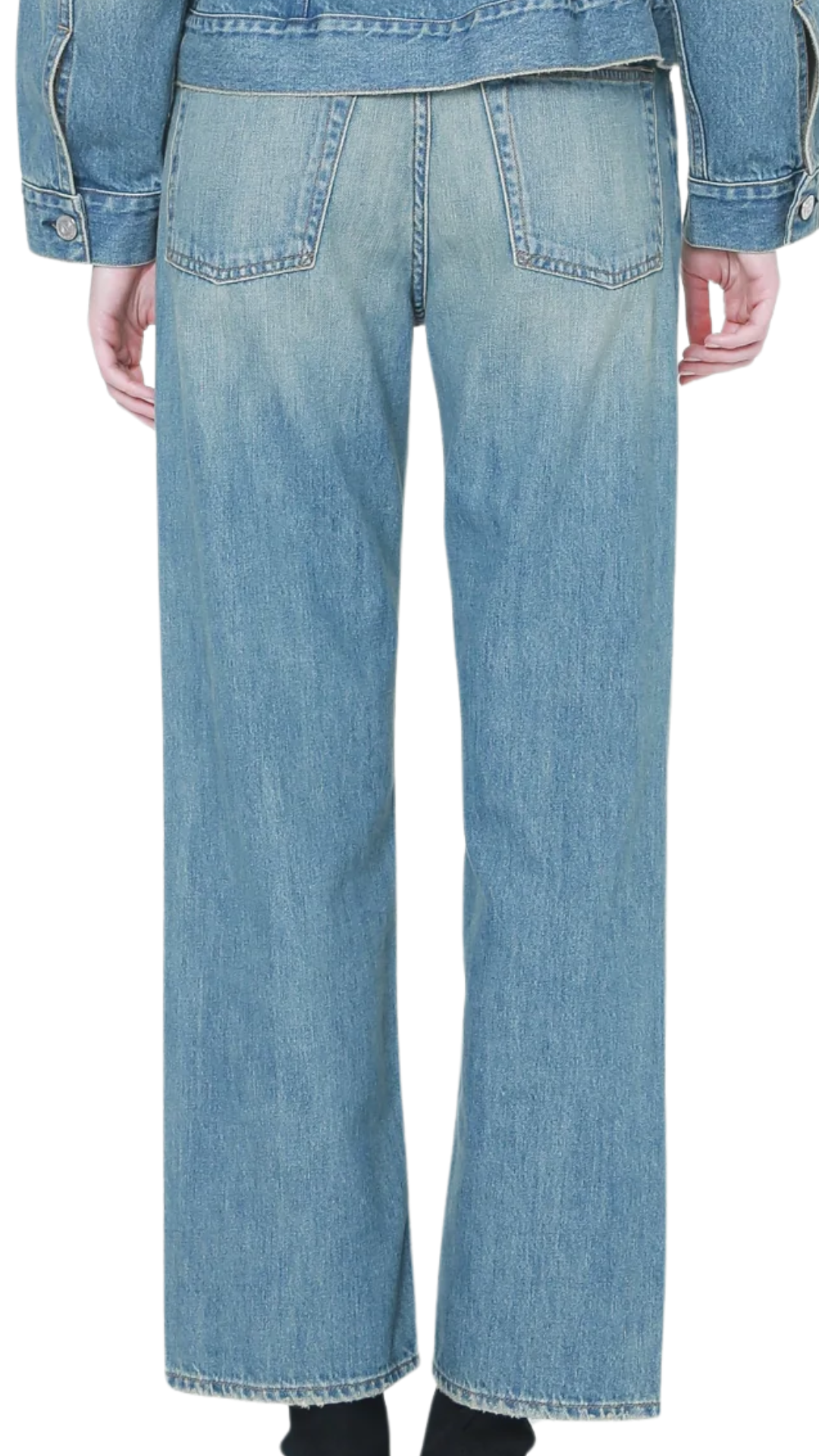 Taylor Boxy Straight Jean - Key West